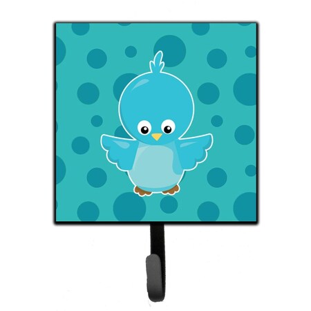 Jensendistributionservices Bird on Blue Polkadots Leash or Key Holder MI1721148